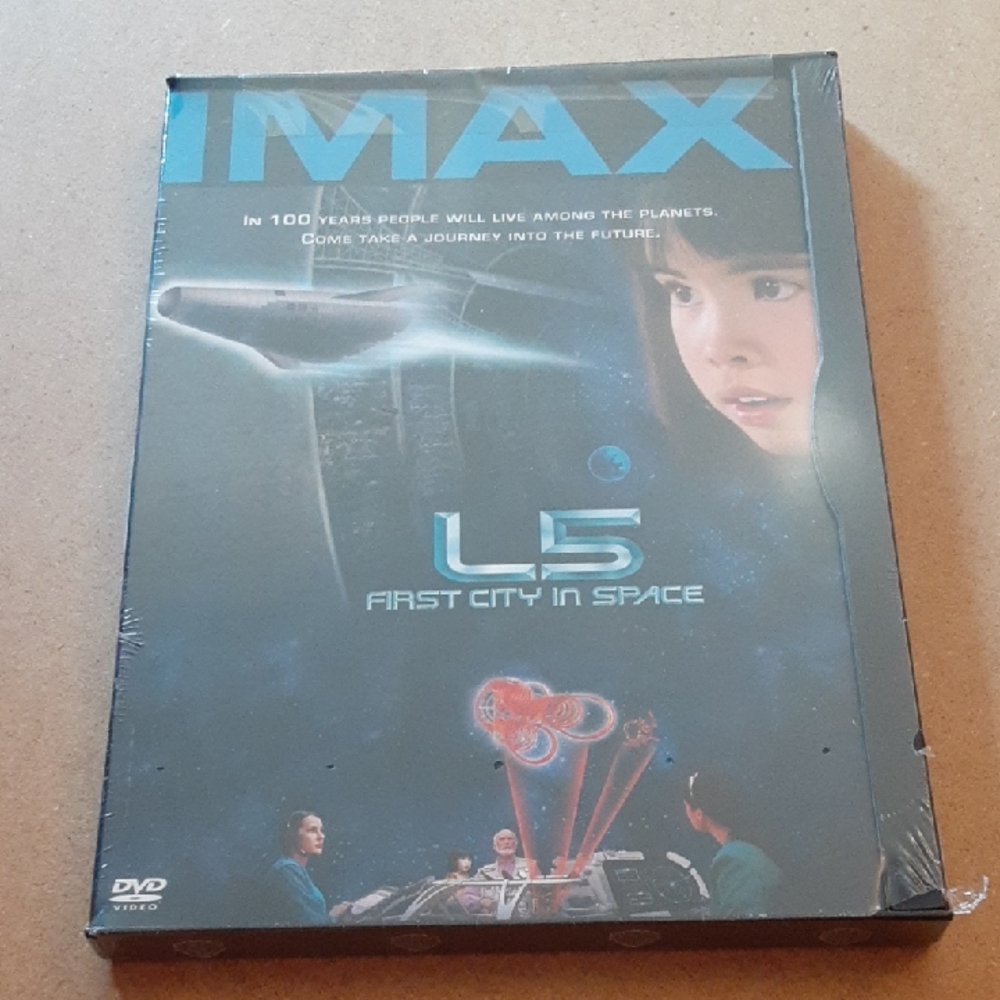 L5: First City in Space DVD 1996 - Black